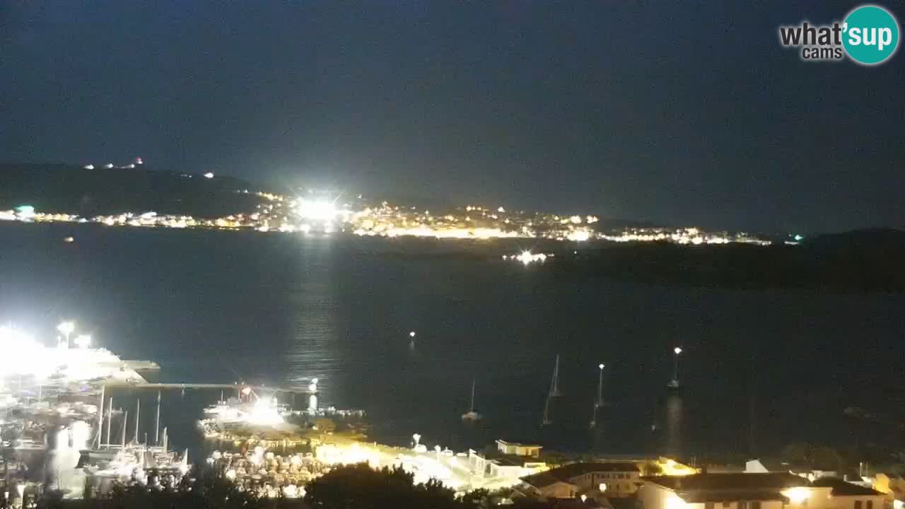 LIVE Sardinien webcam Palau – Panoramablick