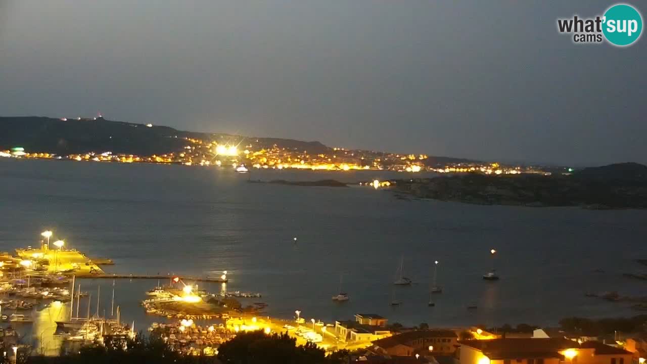 LIVE Sardinia Webcam Palau – Panoramic View