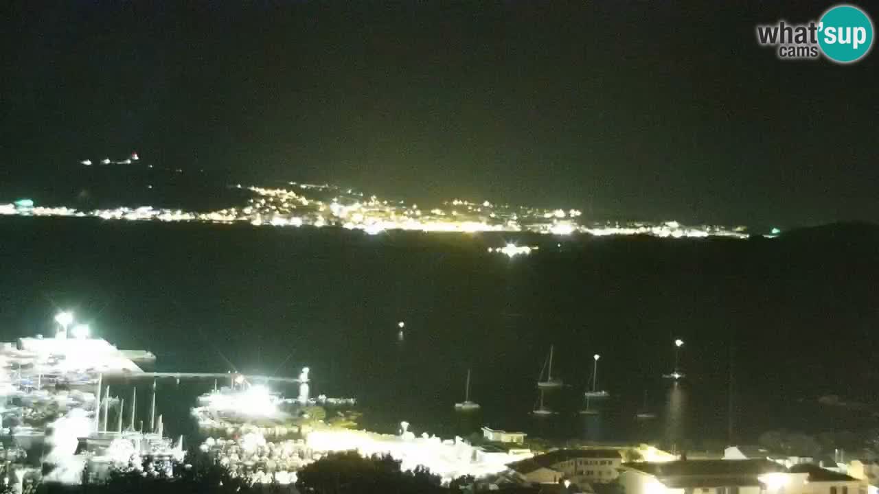 LIVE de la Sardaigne livecam Palau – Superbe panorama