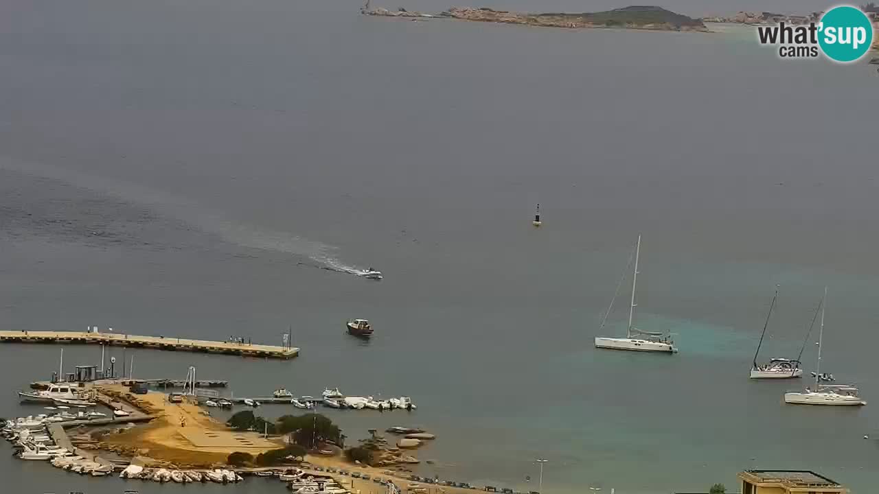LIVE de la Sardaigne livecam Palau – Superbe panorama