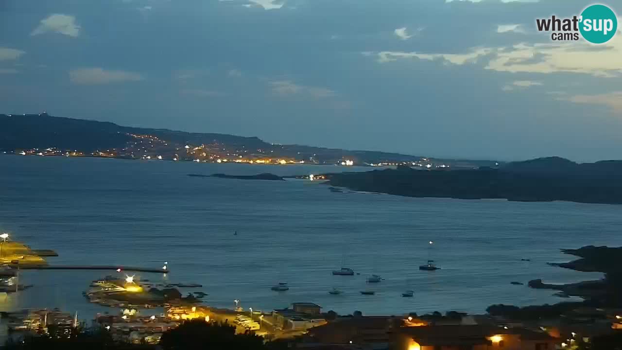 LIVE Sardinien webcam Palau – Panoramablick