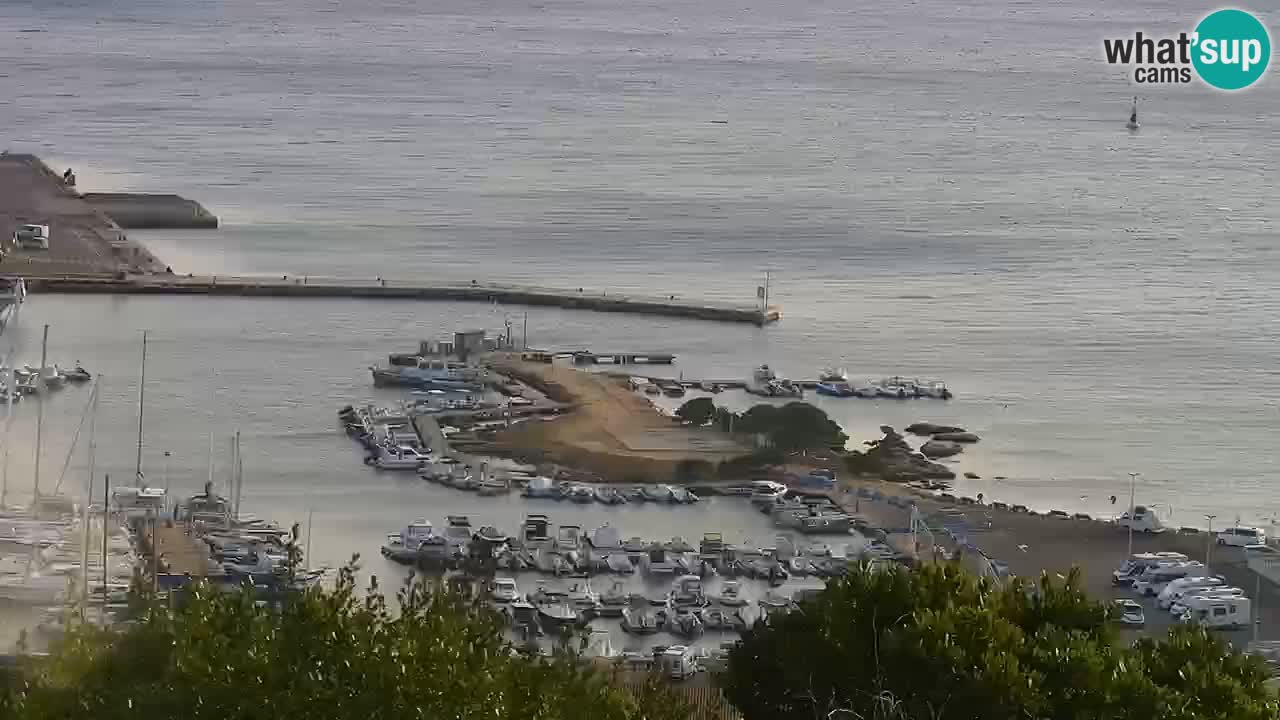 Sardinija v živo spletna kamera Palau – Panoramski pogled