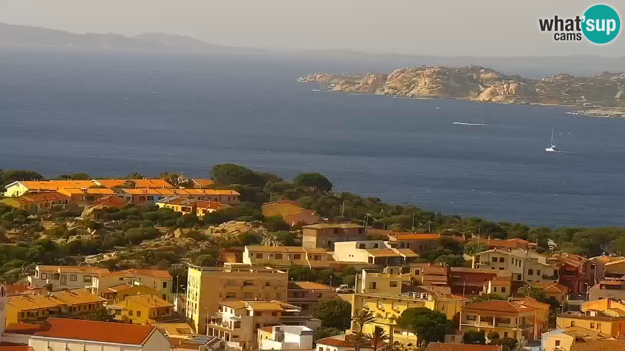 Sardinija u živo web kamera Palau – Panoramski pogled