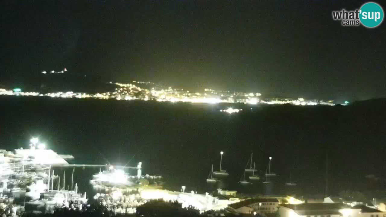 LIVE Sardinien webcam Palau – Panoramablick