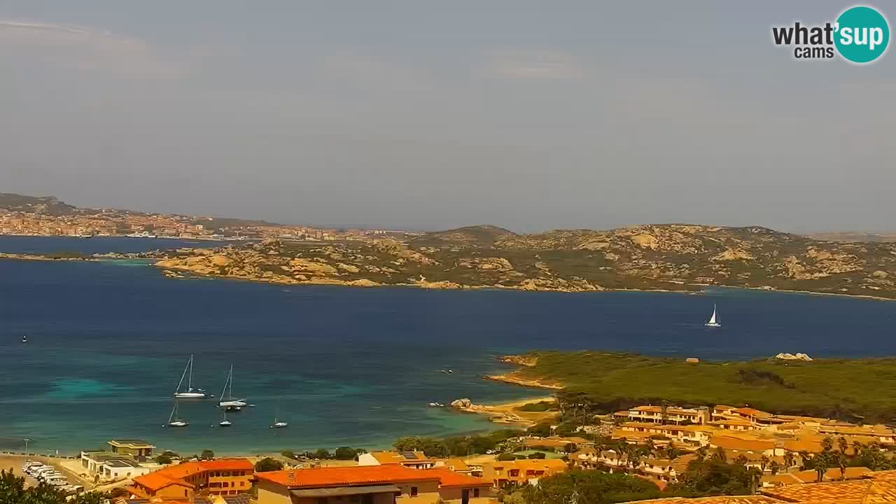 LIVE Sardinia webcam Palau – Panorama impresionante