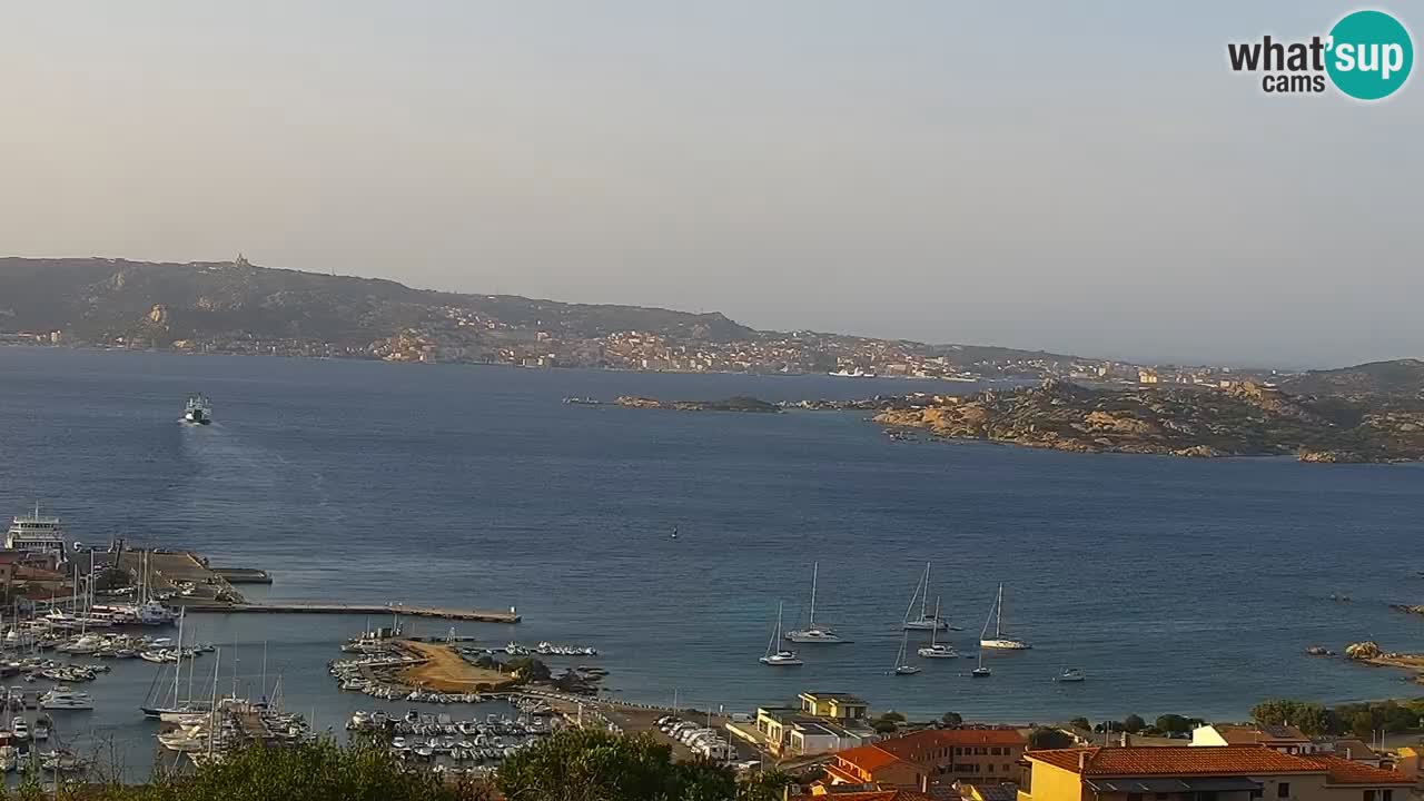 LIVE Sardinia webcam Palau – Panorama impresionante