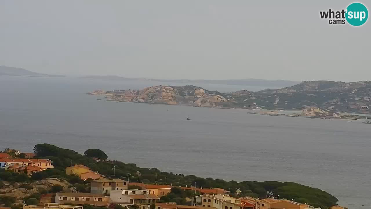 LIVE Sardinien webcam Palau – Panoramablick