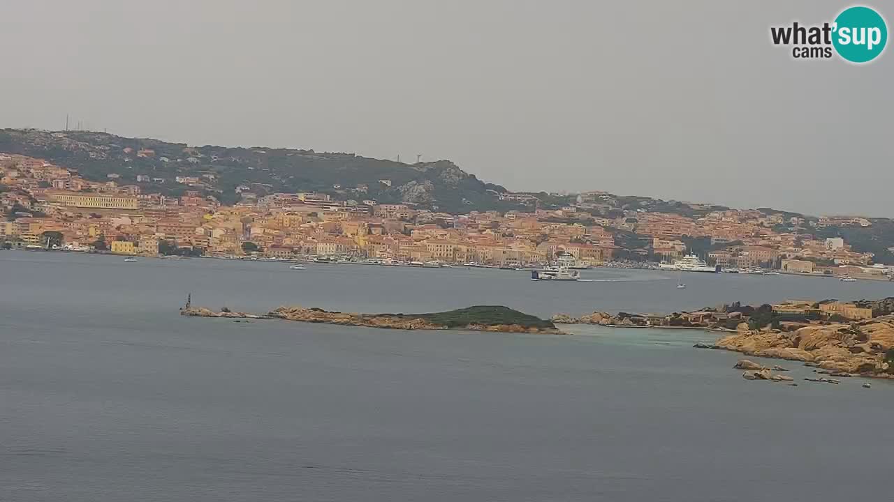 LIVE Sardegna webcam Palau – Stupendo panorama