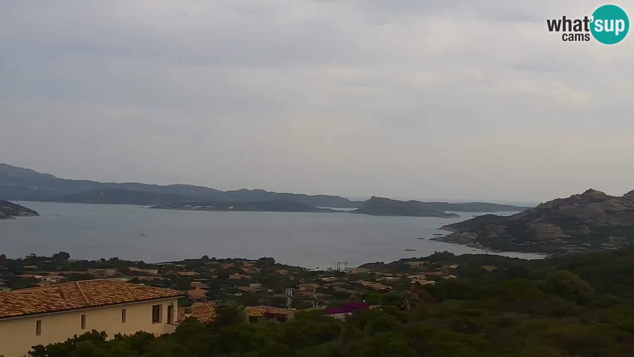 LIVE de la Sardaigne livecam Palau – Superbe panorama