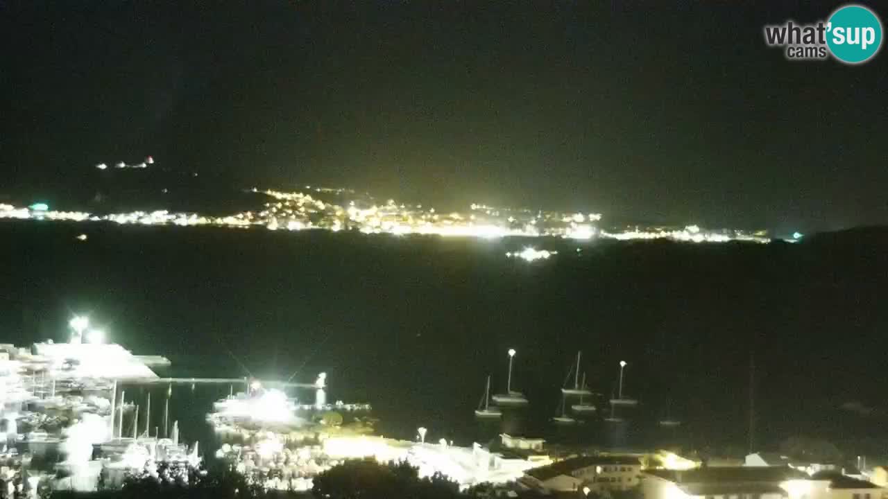 LIVE Sardinien webcam Palau – Panoramablick