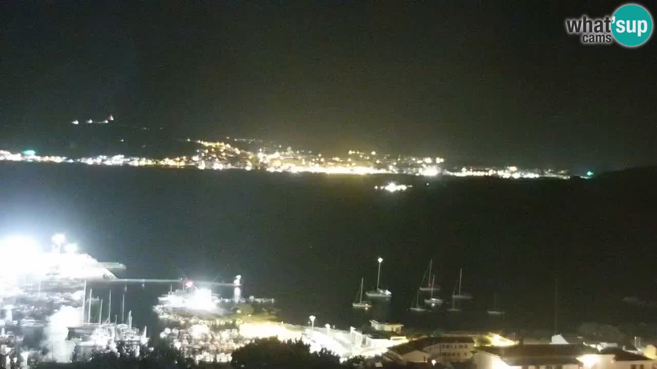 LIVE de la Sardaigne livecam Palau – Superbe panorama
