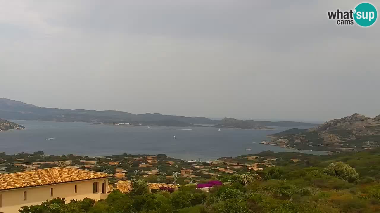 LIVE Sardinia webcam Palau – Panorama impresionante