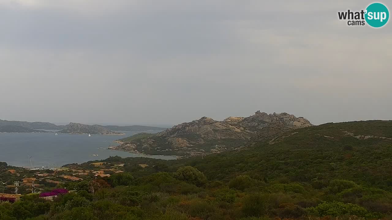 LIVE Sardinien webcam Palau – Panoramablick