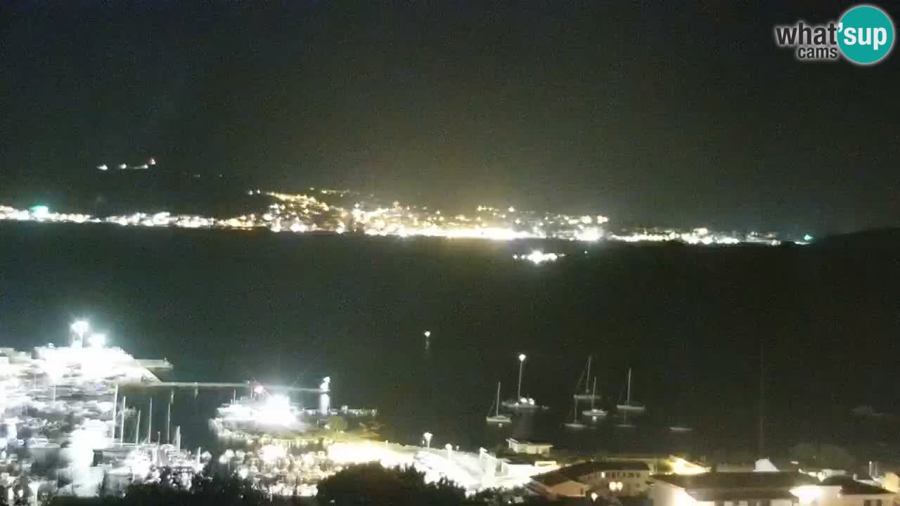 LIVE Sardinien webcam Palau – Panoramablick