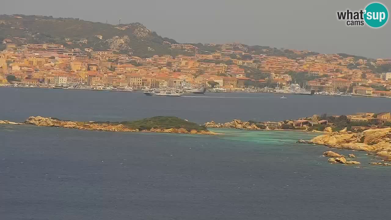 LIVE Sardegna webcam Palau – Stupendo panorama