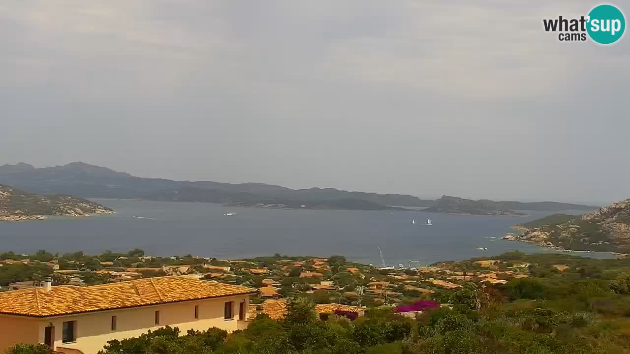Sardinija v živo spletna kamera Palau – Panoramski pogled