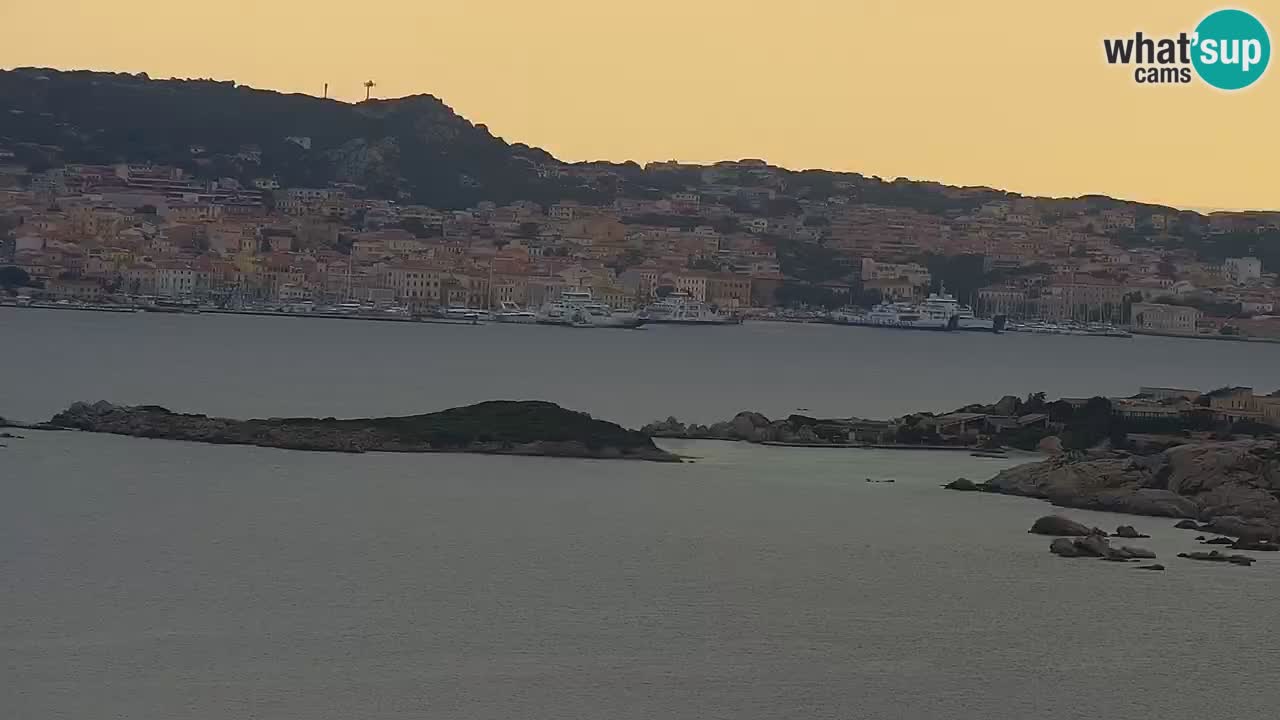 LIVE Sardinien webcam Palau – Panoramablick