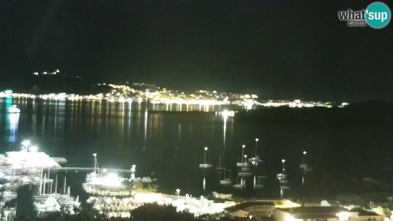 Sardinija v živo spletna kamera Palau – Panoramski pogled