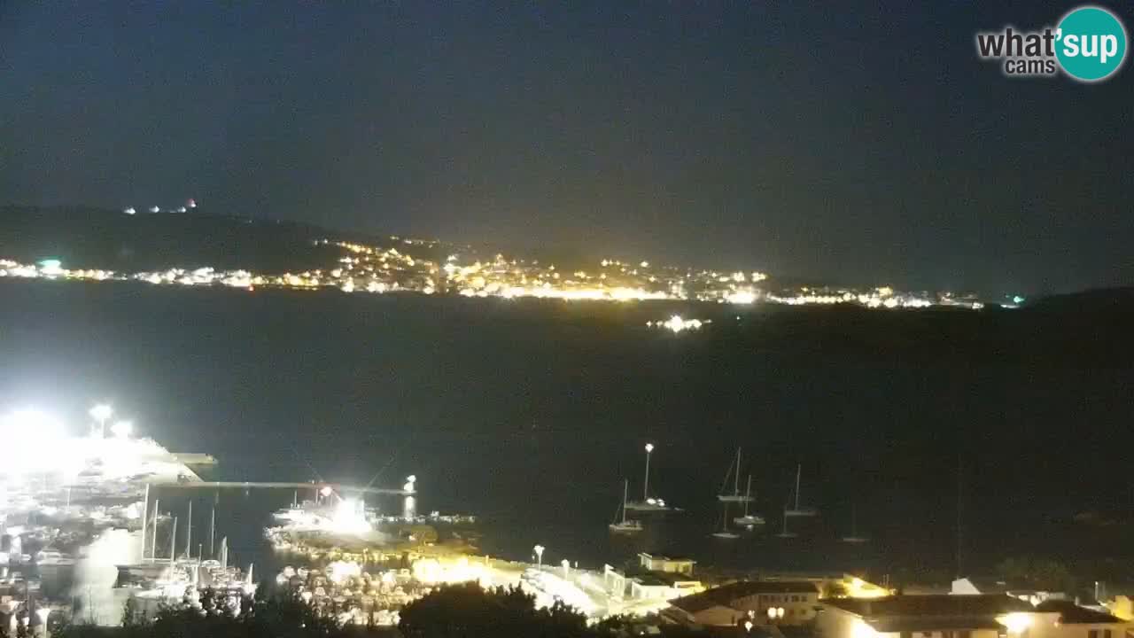 Sardinija v živo spletna kamera Palau – Panoramski pogled