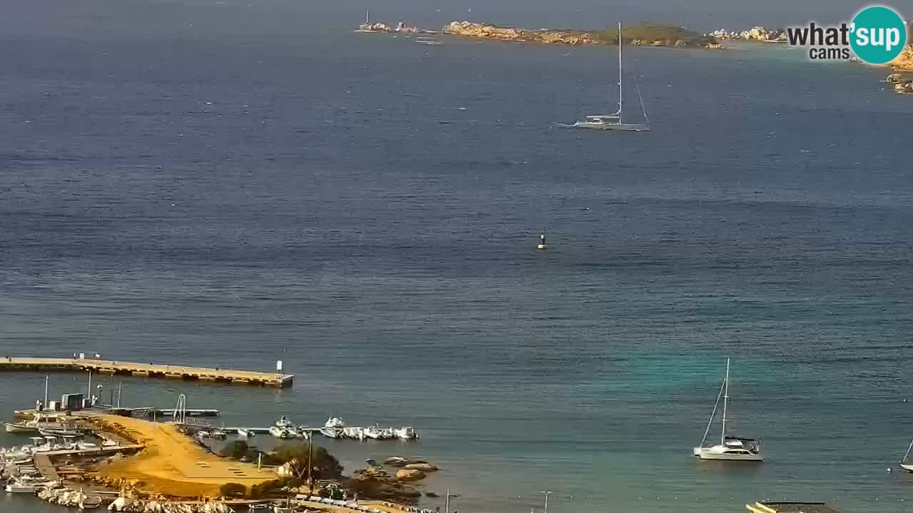 LIVE Sardinien webcam Palau – Panoramablick