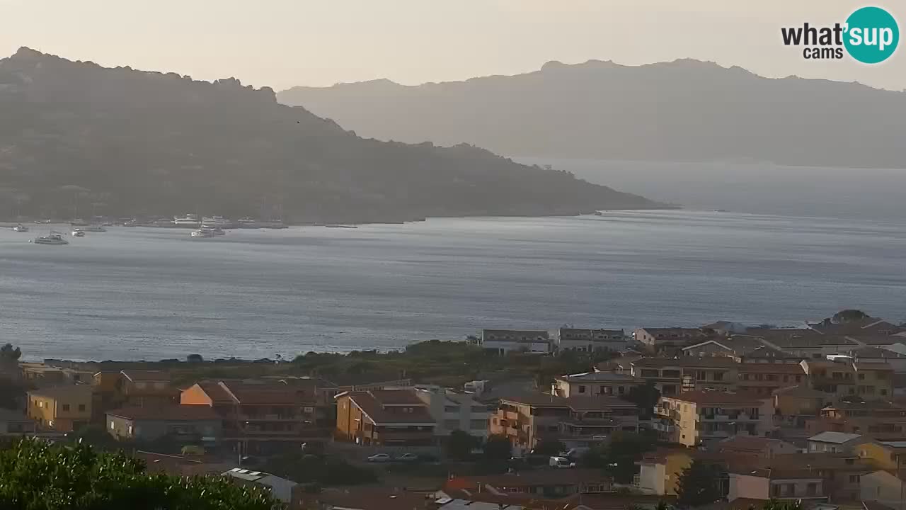 Sardinija v živo spletna kamera Palau – Panoramski pogled