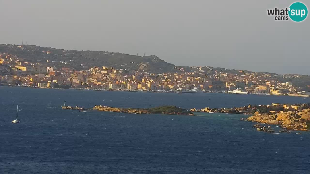 LIVE Sardegna webcam Palau – Stupendo panorama