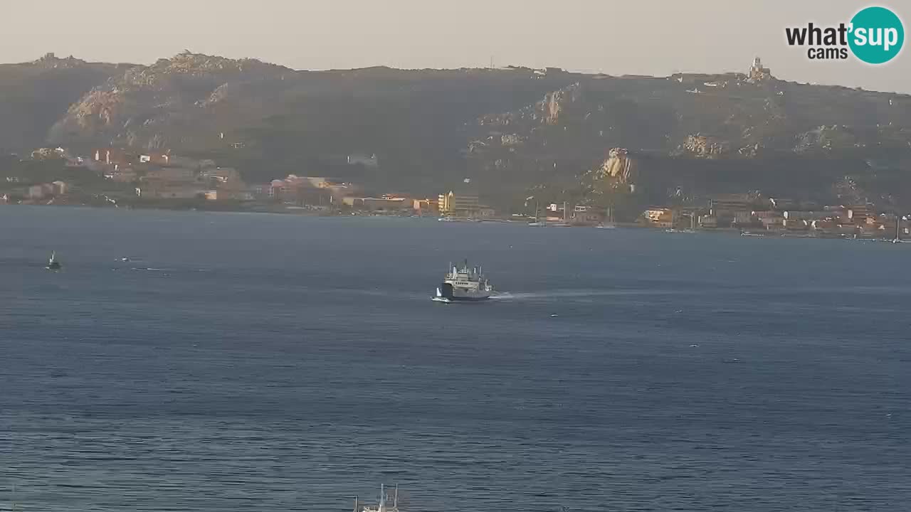 LIVE Sardinien webcam Palau – Panoramablick