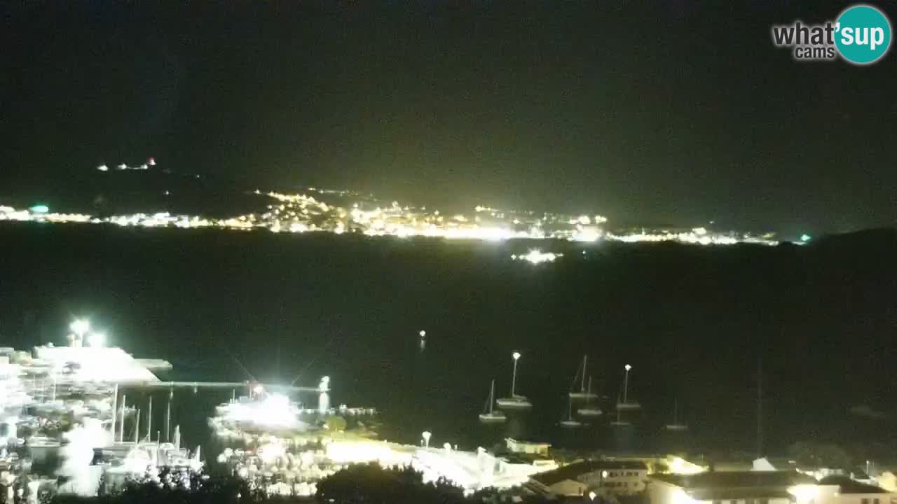 LIVE Sardinia webcam Palau – Panorama impresionante