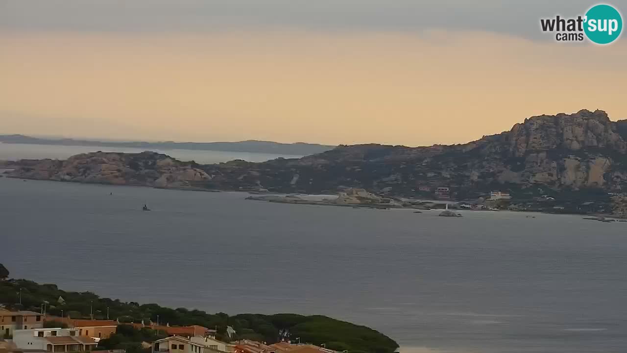 LIVE Sardinia webcam Palau – Panorama impresionante