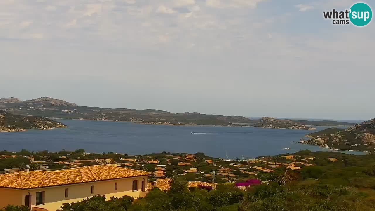 Sardinija v živo spletna kamera Palau – Panoramski pogled