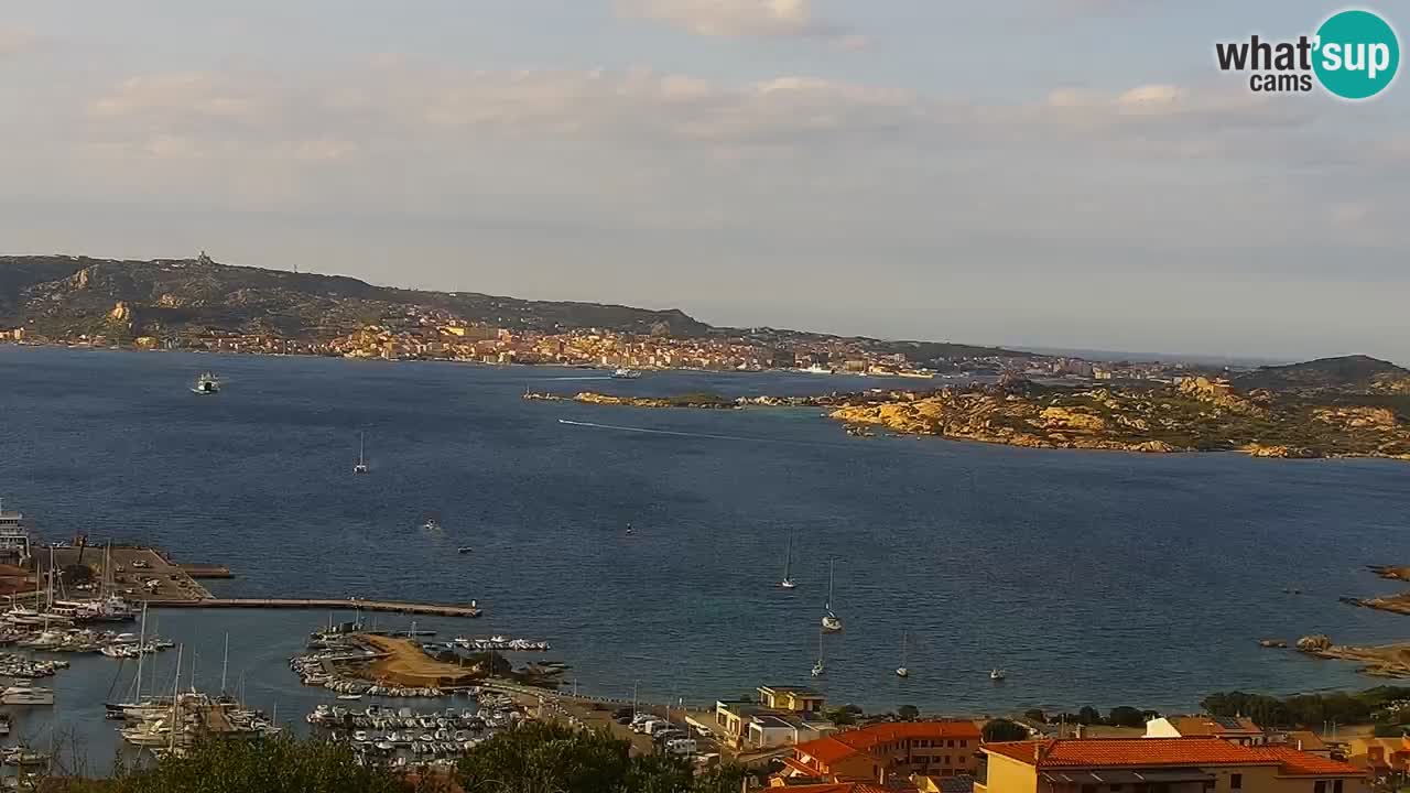 LIVE Sardinia Webcam Palau – Panoramic View