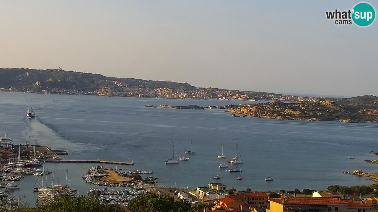 LIVE Sardinia Webcam Palau – Panoramic View