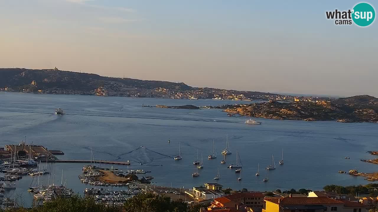 LIVE Sardinia Webcam Palau – Panoramic View