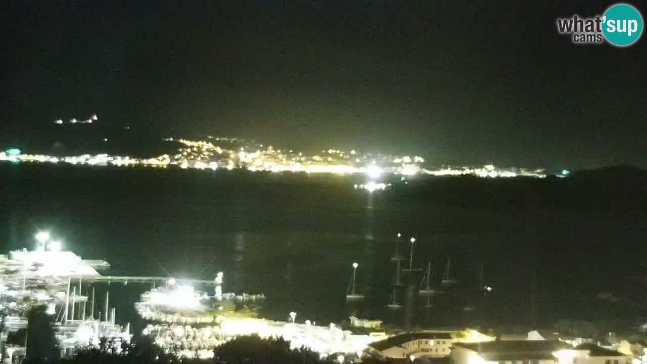 Sardinija v živo spletna kamera Palau – Panoramski pogled