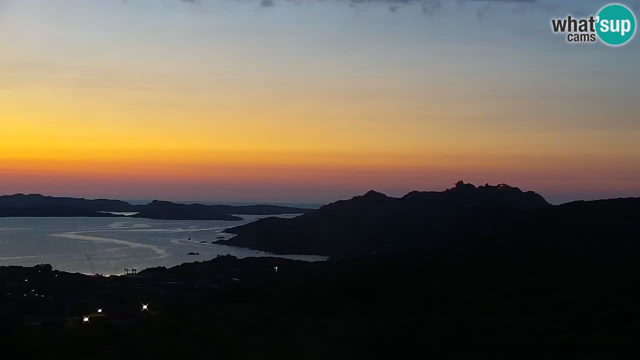 LIVE Sardinien webcam Palau – Panoramablick