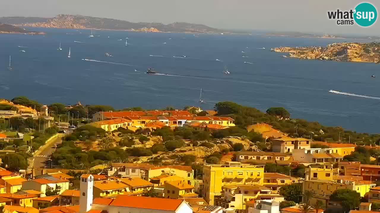 LIVE Sardinien webcam Palau – Panoramablick