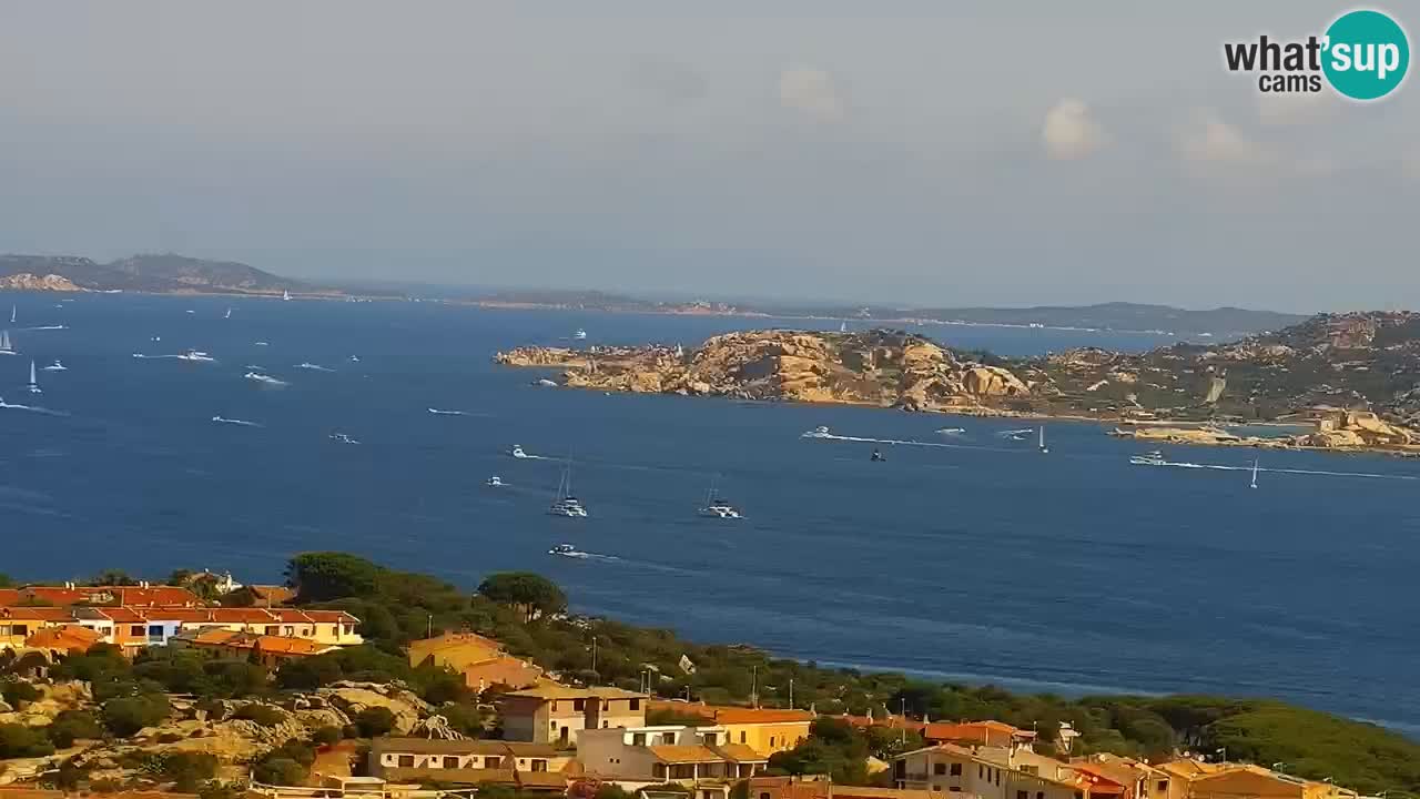 LIVE Sardinien webcam Palau – Panoramablick