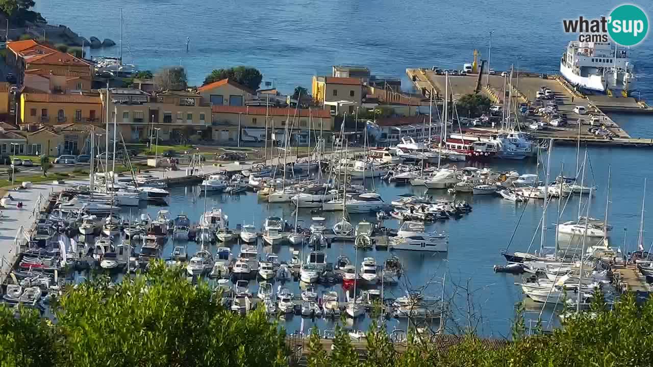 LIVE Sardinia Webcam Palau – Panoramic View