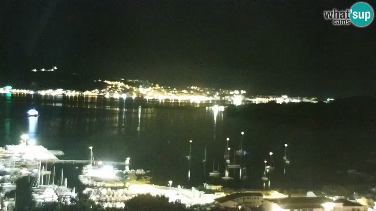 Sardinija v živo spletna kamera Palau – Panoramski pogled