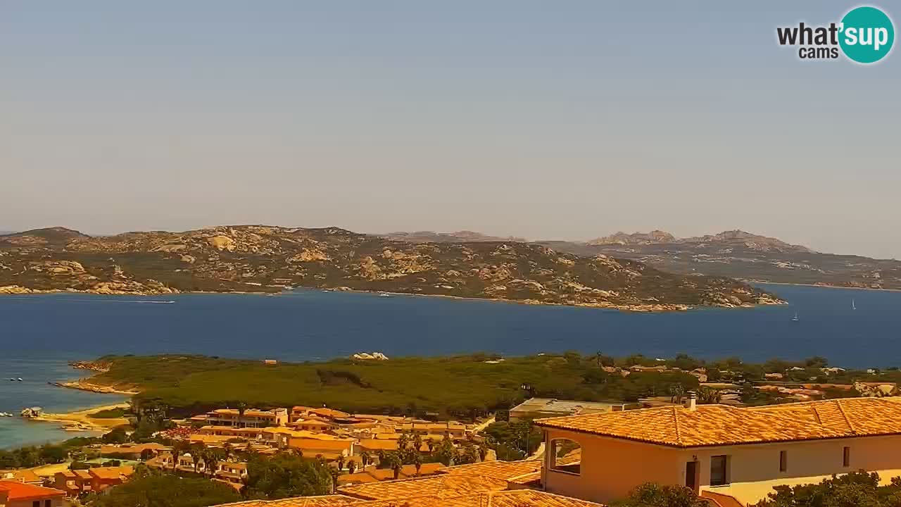 LIVE Sardinien webcam Palau – Panoramablick