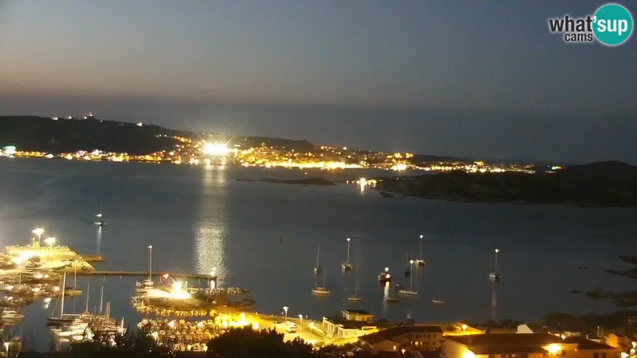 LIVE Sardinien webcam Palau – Panoramablick