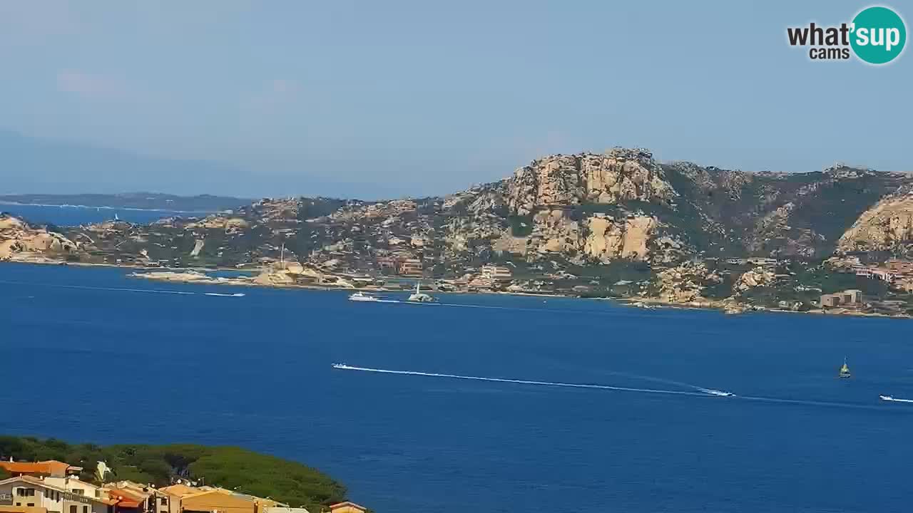 LIVE Sardinia webcam Palau – Panorama impresionante