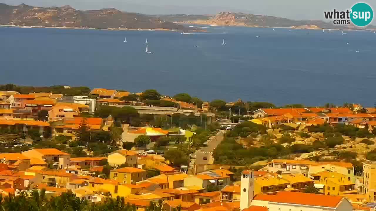 LIVE Sardinia webcam Palau – Panorama impresionante