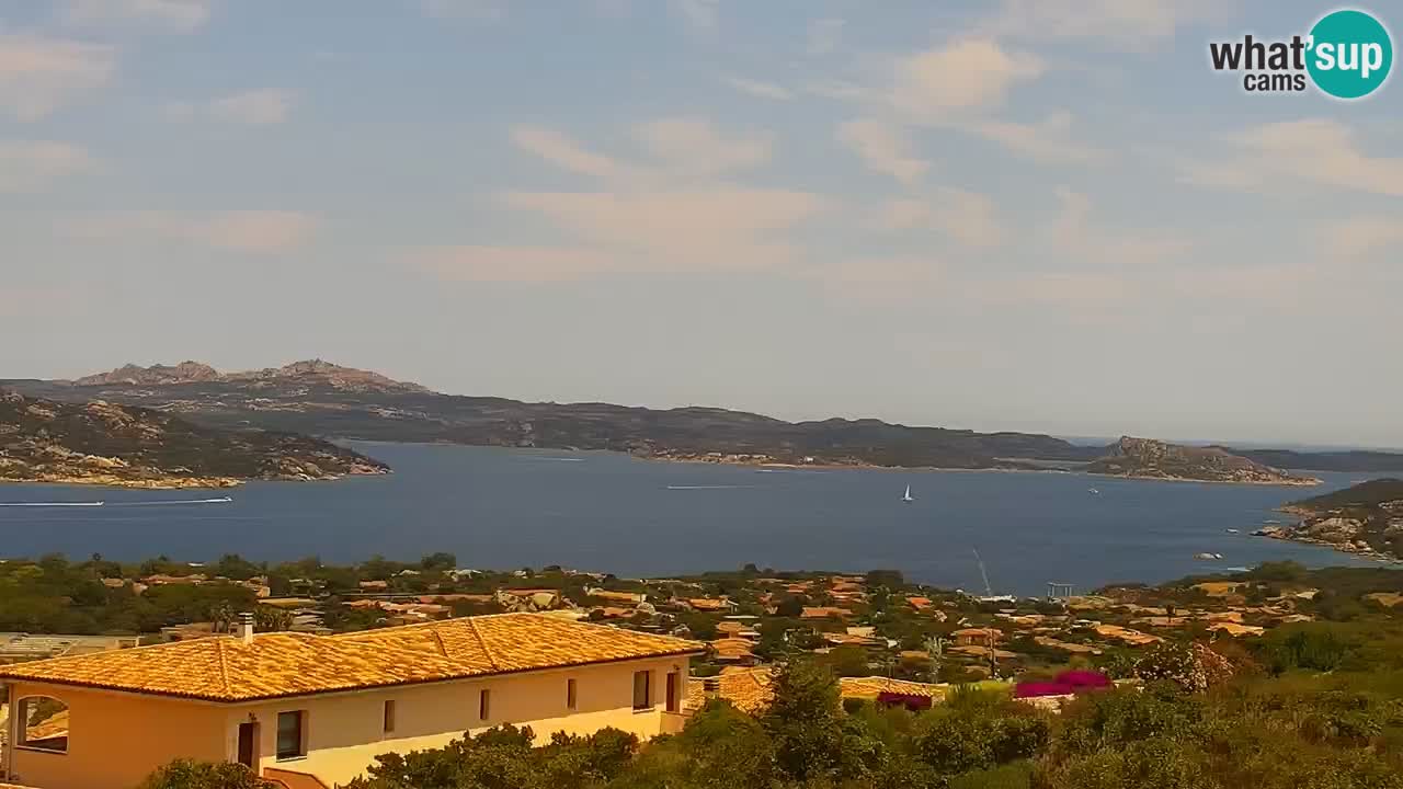 Sardinija u živo web kamera Palau – Panoramski pogled