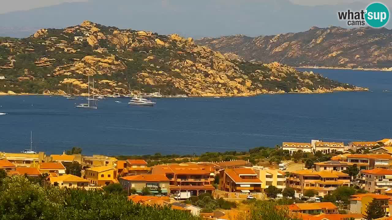 Sardinija v živo spletna kamera Palau – Panoramski pogled
