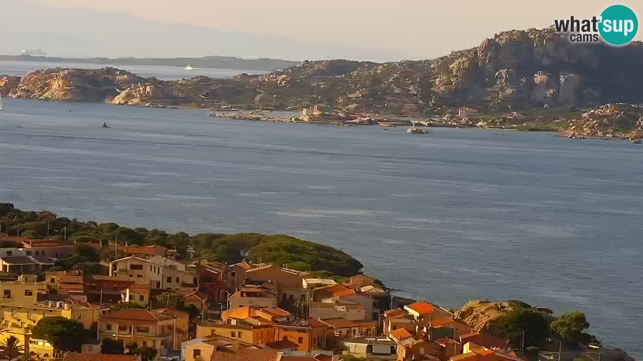 LIVE Sardinia webcam Palau – Panorama impresionante