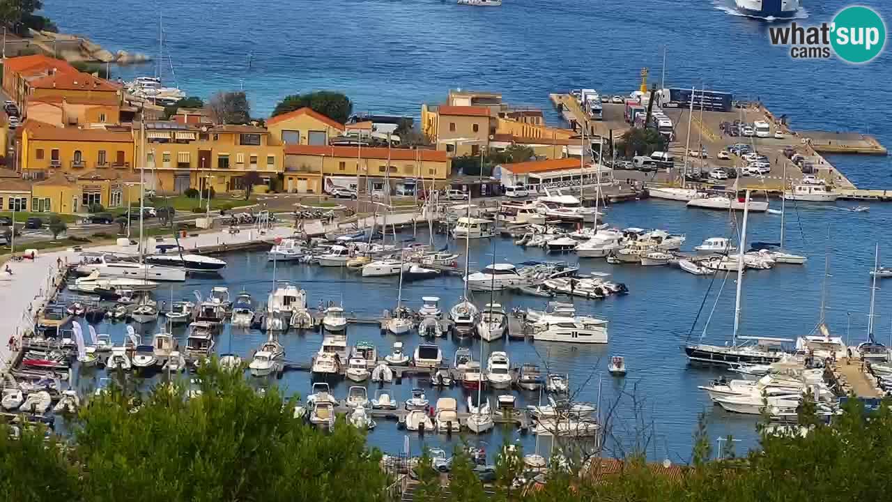 LIVE Sardinia Webcam Palau – Panoramic View