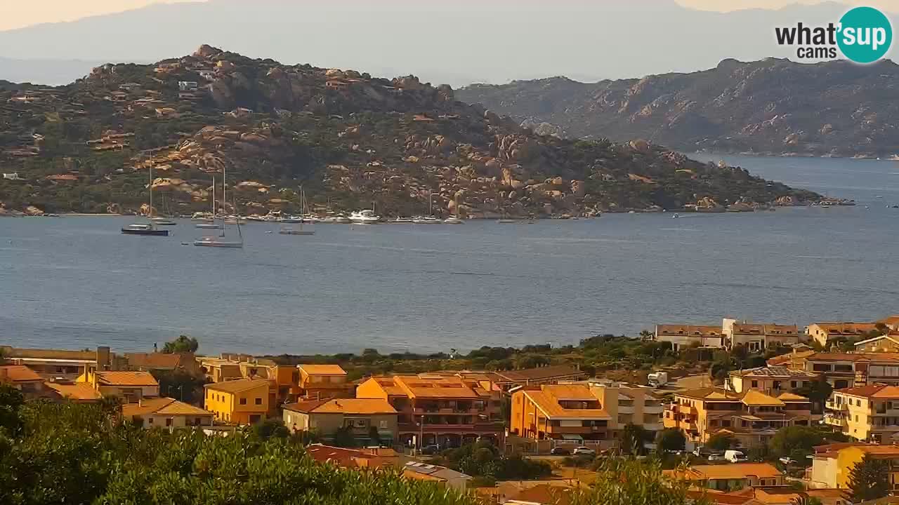 LIVE Sardinien webcam Palau – Panoramablick
