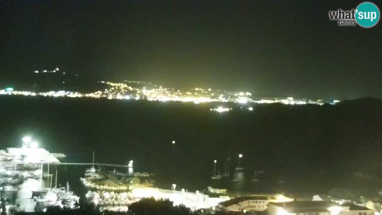 LIVE de la Sardaigne livecam Palau – Superbe panorama