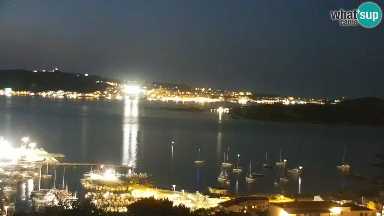 LIVE Sardinia webcam Palau – Panorama impresionante